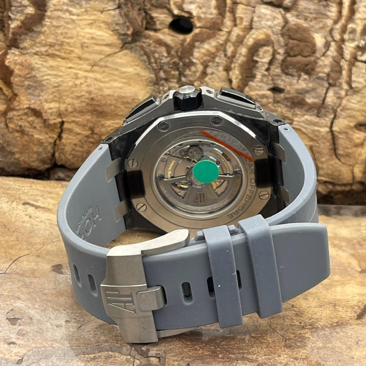 Thumbnail von Audemars Piguet Royal Oak Offshore Chronograph Offshore Chrono Carbon - FS 2012 allemand - Ref. 26400AU.OO.A002CA.01