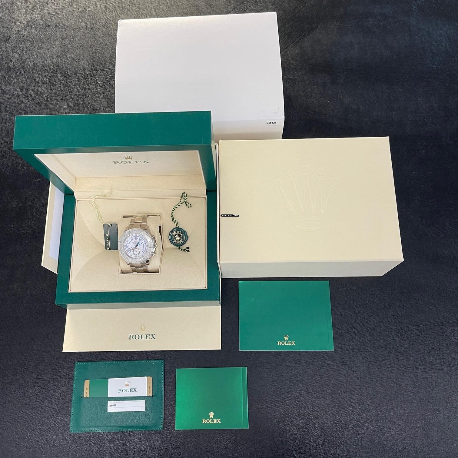 Thumbnail von Rolex Yacht-Master II Yacht-Master II - UNGETRAGEN - FULLSET 2015 - Ref. 116689 UNWORN - STCIKERS