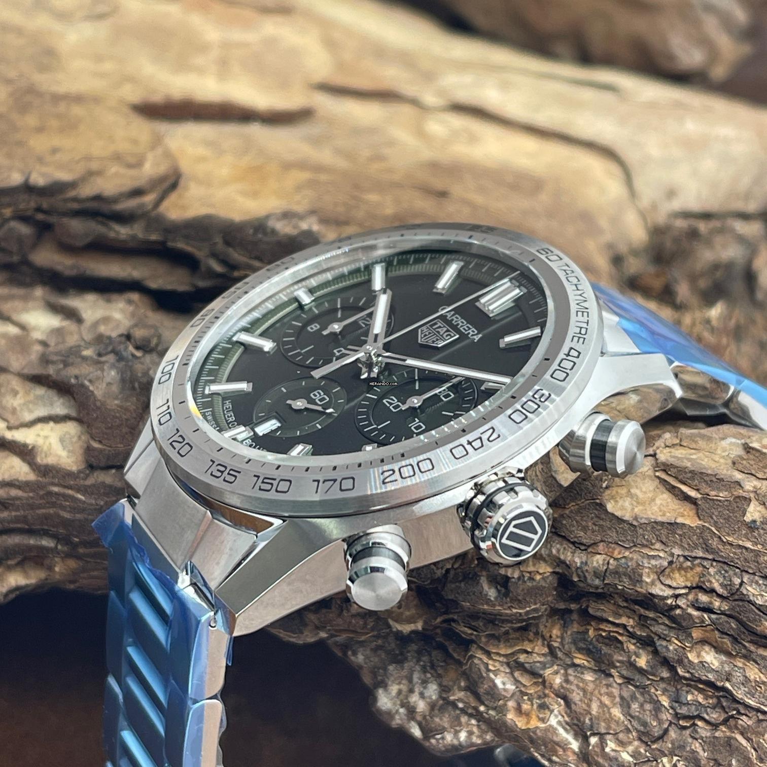 Thumbnail von TAG Heuer Carrera Heuer-02T Carrera Chrono Calibre 02 - NEUWARE - FULLSET 2023 - Réf. CBN2a10.ba0643