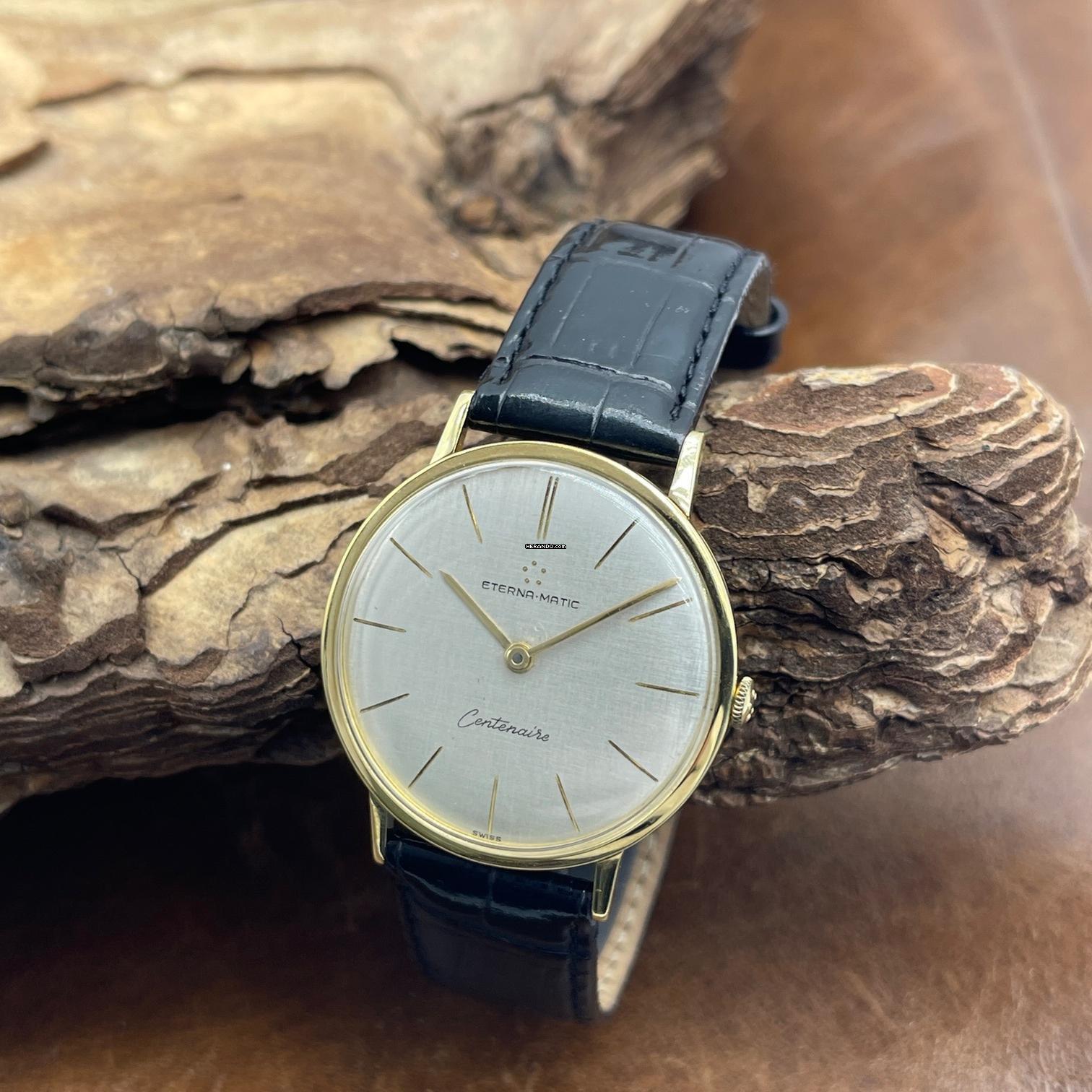 Thumbnail von Eterna-Matic Centenaire 18-karatowe żółte złoto - 36,98 g. G.