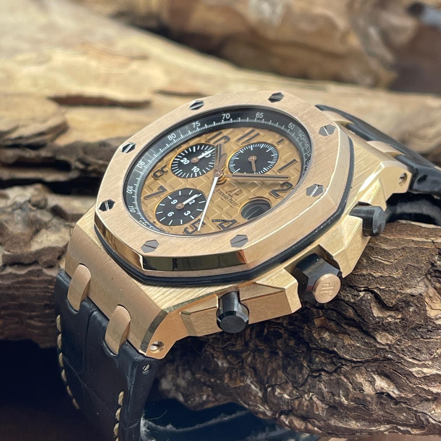 Thumbnail von Audemars Piguet Royal Oak Offshore Chronograph Royal Oak Offshore - COMPLETO 2014 - Ref. 26470OR.OO.A002CR.01 Full Set 2014