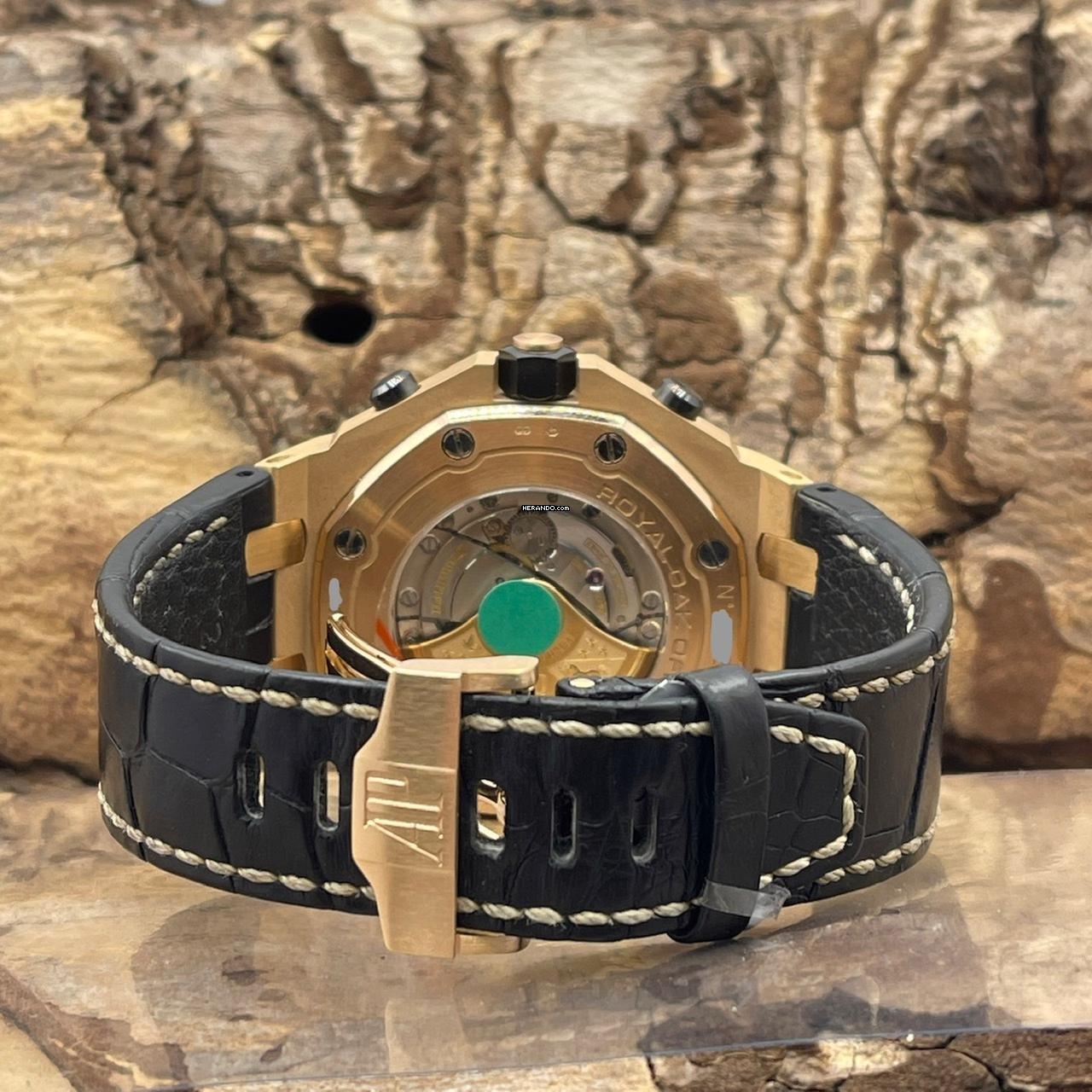 Thumbnail von Audemars Piguet Royal Oak Offshore Chronograph Royal Oak Offshore - COMPLETO 2014 - Ref. 26470OR.OO.A002CR.01 Full Set 2014