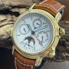 Thumbnail von Jaeger-LeCoultre Takvimli Sürekli Takvim Büyük Alarm FULLSET 1992 - Ref. 180. 1. 99
