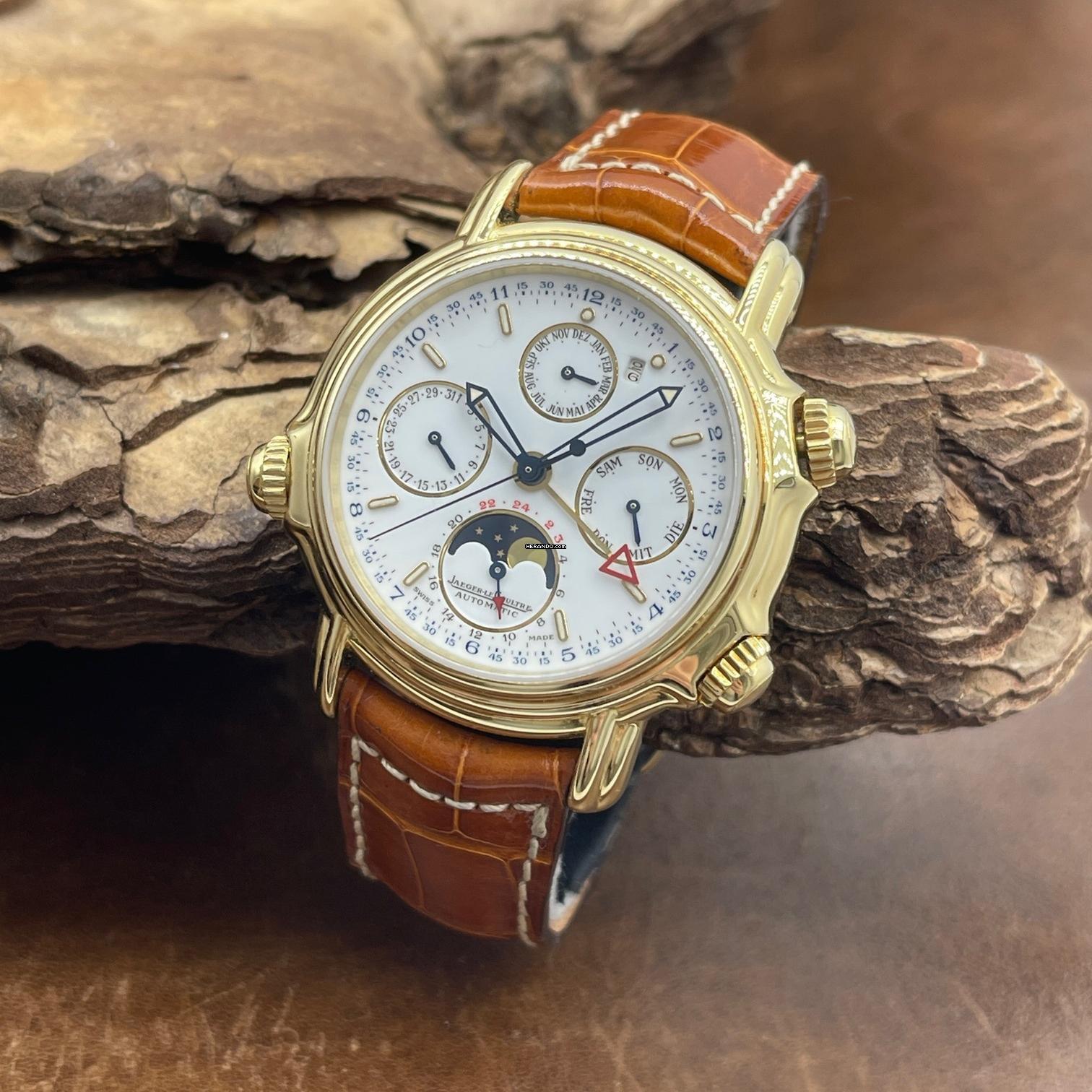 Thumbnail von Jaeger-LeCoultre Calendrier Perpétuel Grand Réveil FULLSET 1992 - Ref. 180. 1. 99