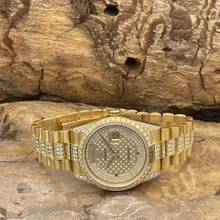 Thumbnail von Rolex Day-Date 36 Oyster Perpetual Day-Date I Factory Set Diamonds - Full Set 1985 - Ref. 18138