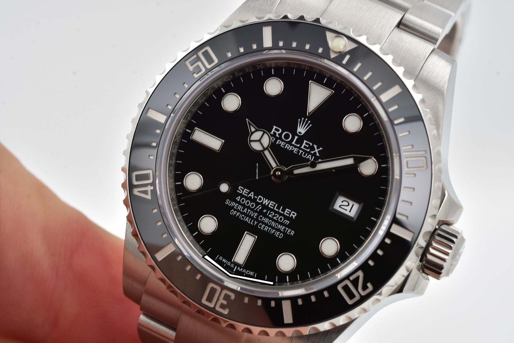 Thumbnail von Rolex Sea-Dweller 4000 Ceramic 116600 LC170 Full Set
