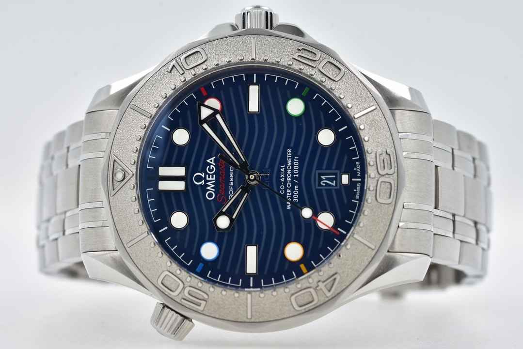Omega Seamaster 300 Professional Cronómetro Dial Azul Beijing 2022 52230422003001