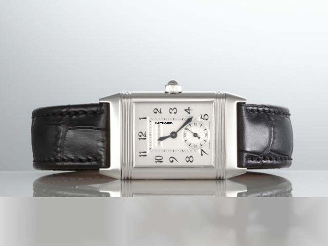Thumbnail von Jaeger-LeCoultre Reverso Duetto Medium 256.8.75 nerezová ocel diamanty ruční natažení