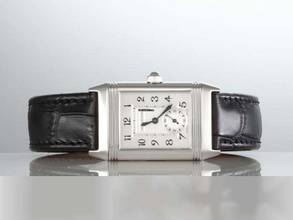 Thumbnail von Jaeger-LeCoultre Reverso Duetto Medium 256.8.75 roestvrij staal diamanten handopwinding