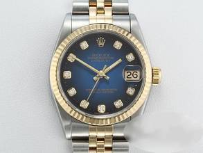 Thumbnail von Rolex Datejust 31 Stahl Gelbgold 750 Diamanten Automatik Gold Stahl Stainless Steel 18kt Yellow Gold Jubilé-band Chronometer Oyster
