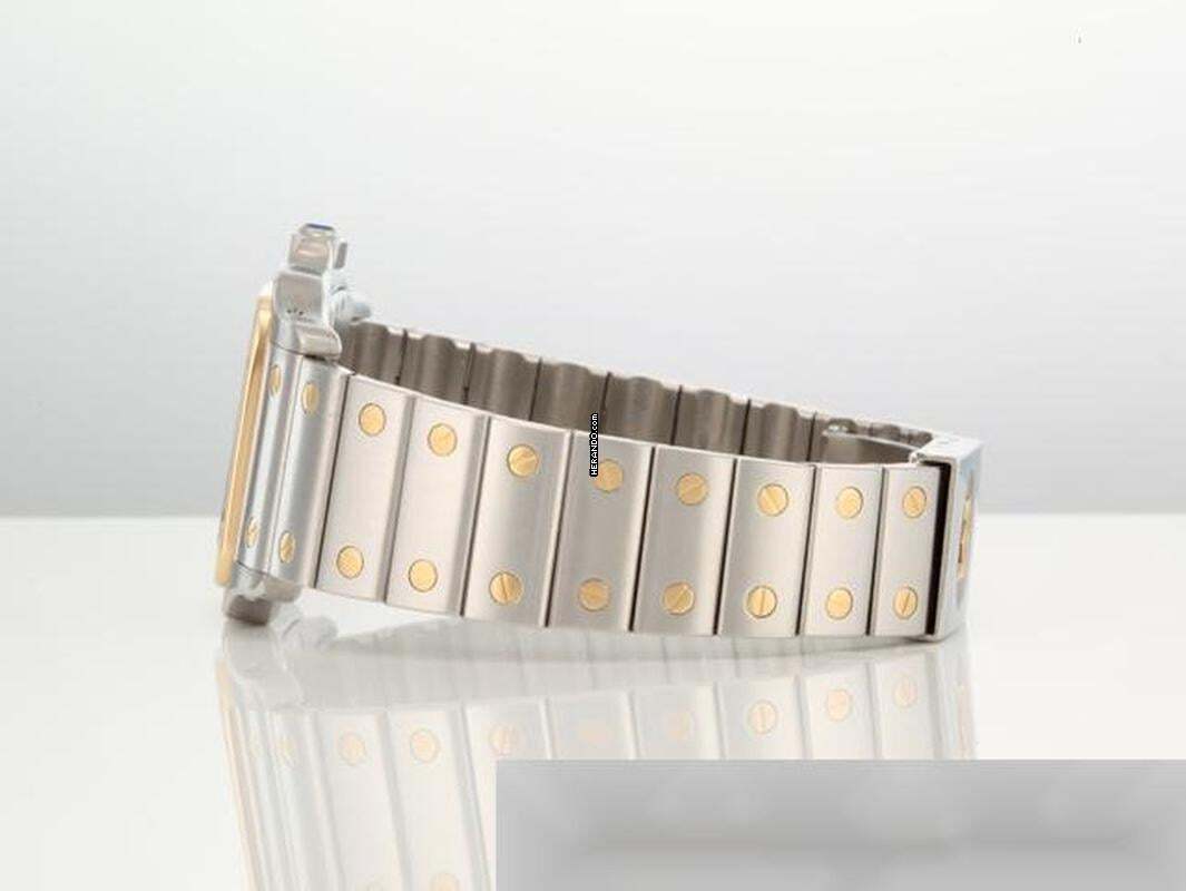 Thumbnail von カルティエ サントス ガルビー ステンレススチール イエローゴールド 750 W20011c4 日付 スチール ゴールド