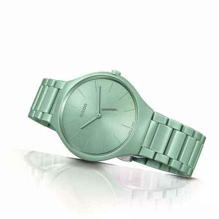 Rado True Thinline Les Couleurs Le Corbusier Leggermente NUOVO SET COMPLETO
