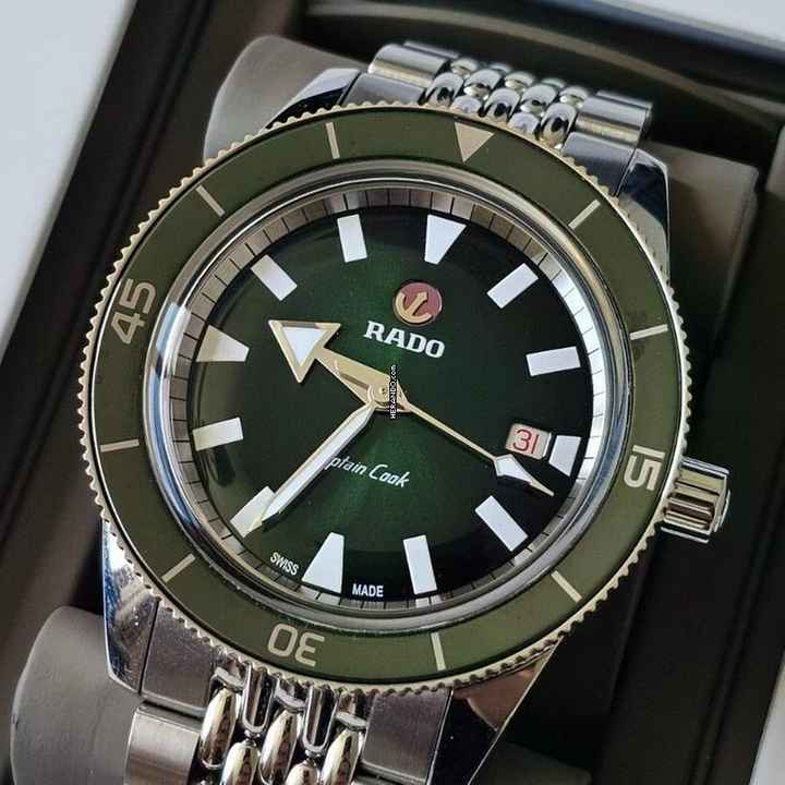  Rado HyperChrome Captain Cook NUEVO SET COMPLETO 