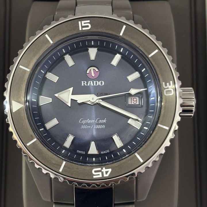 Rado Captain Cook High-Tech Diver NUEVO SET COMPLETO