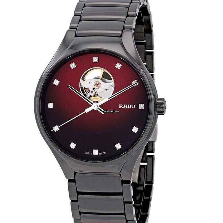Rado True Secret Automatic Red Dial Unisex Watch NOVÉ KOMPLETNÍ SADA