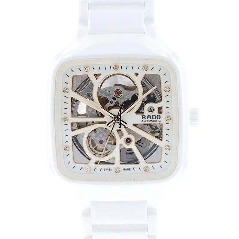 ラドゥ・トゥルー・スクエア・オートマチック・オープンハート・NEW・フルセット