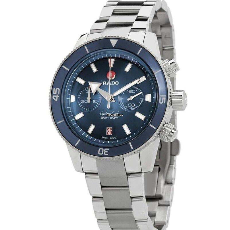 ラドー ハイパークローム キャプテンクック オートマチック クロノグラフ 新品 フルセット