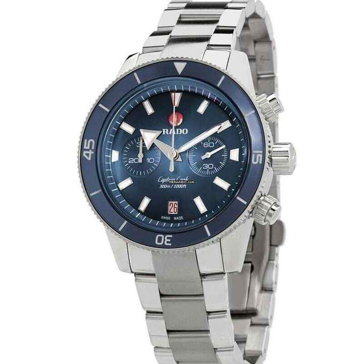 ラドー ハイパークローム キャプテンクック オートマチック クロノグラフ 新品 フルセット