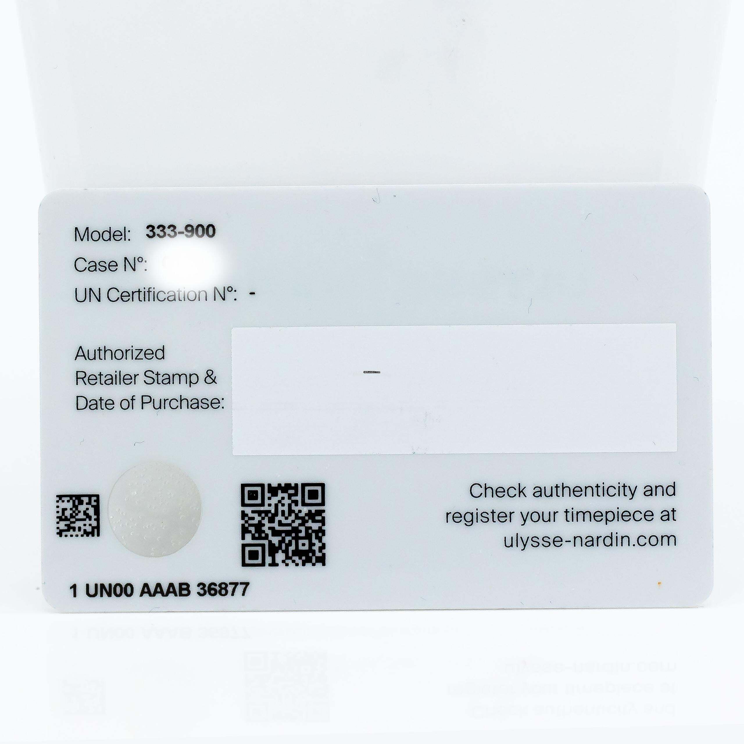 Thumbnail von Ulysse Nardin Classic Perpetual Vollständiges Set