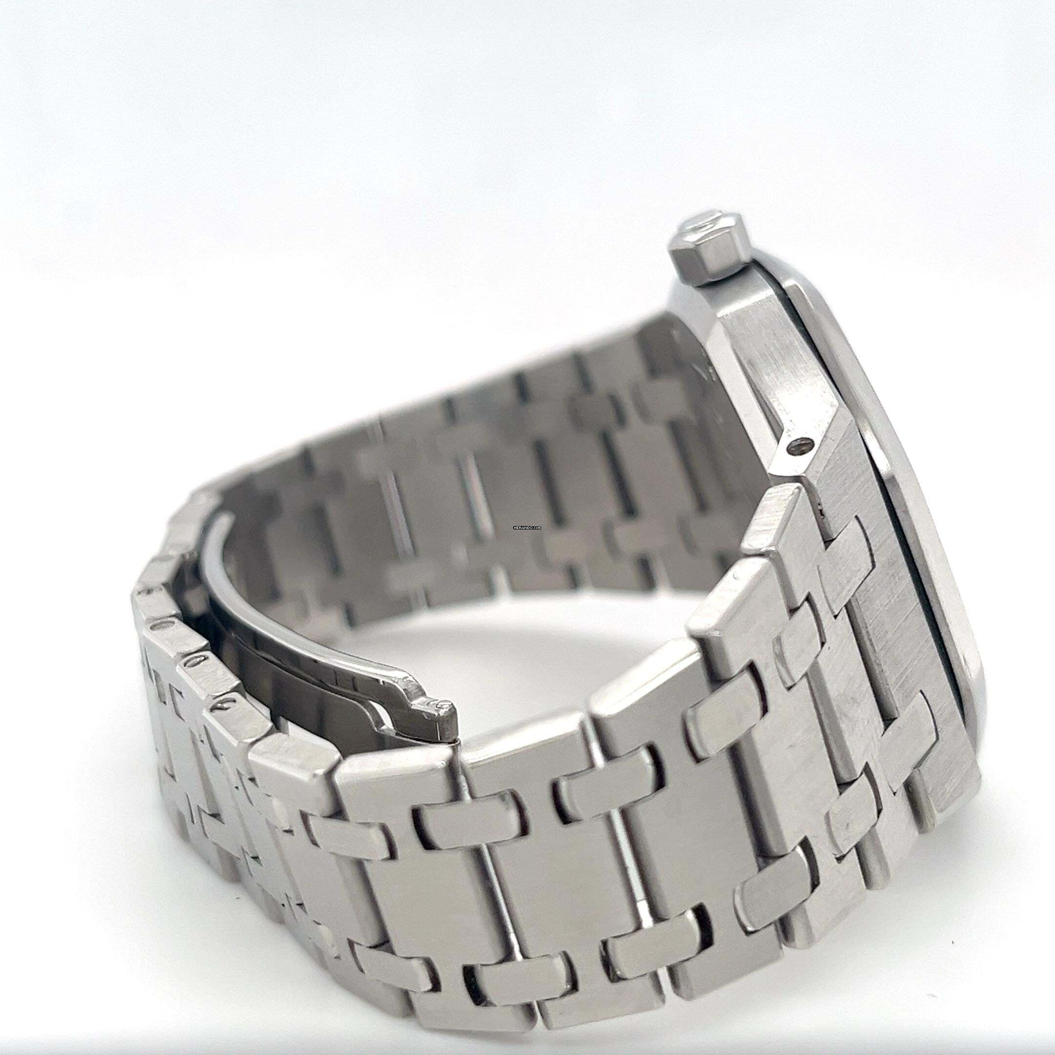 Thumbnail von Audemars Piguet Royal Oak Mavi MK1 Göbekli Çapraz İndeks Düz Yazı Tipi