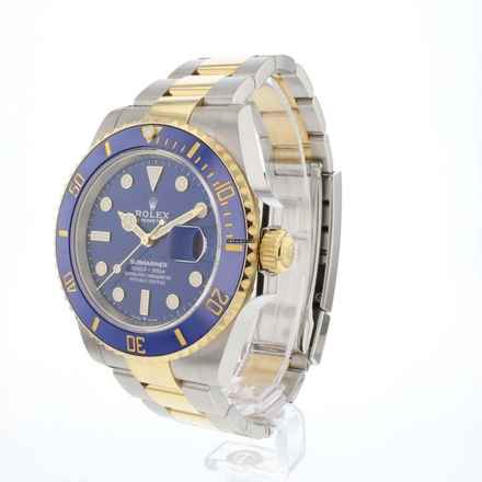 Rolex Submariner Date Stahl/Gold Blaues Zifferblatt