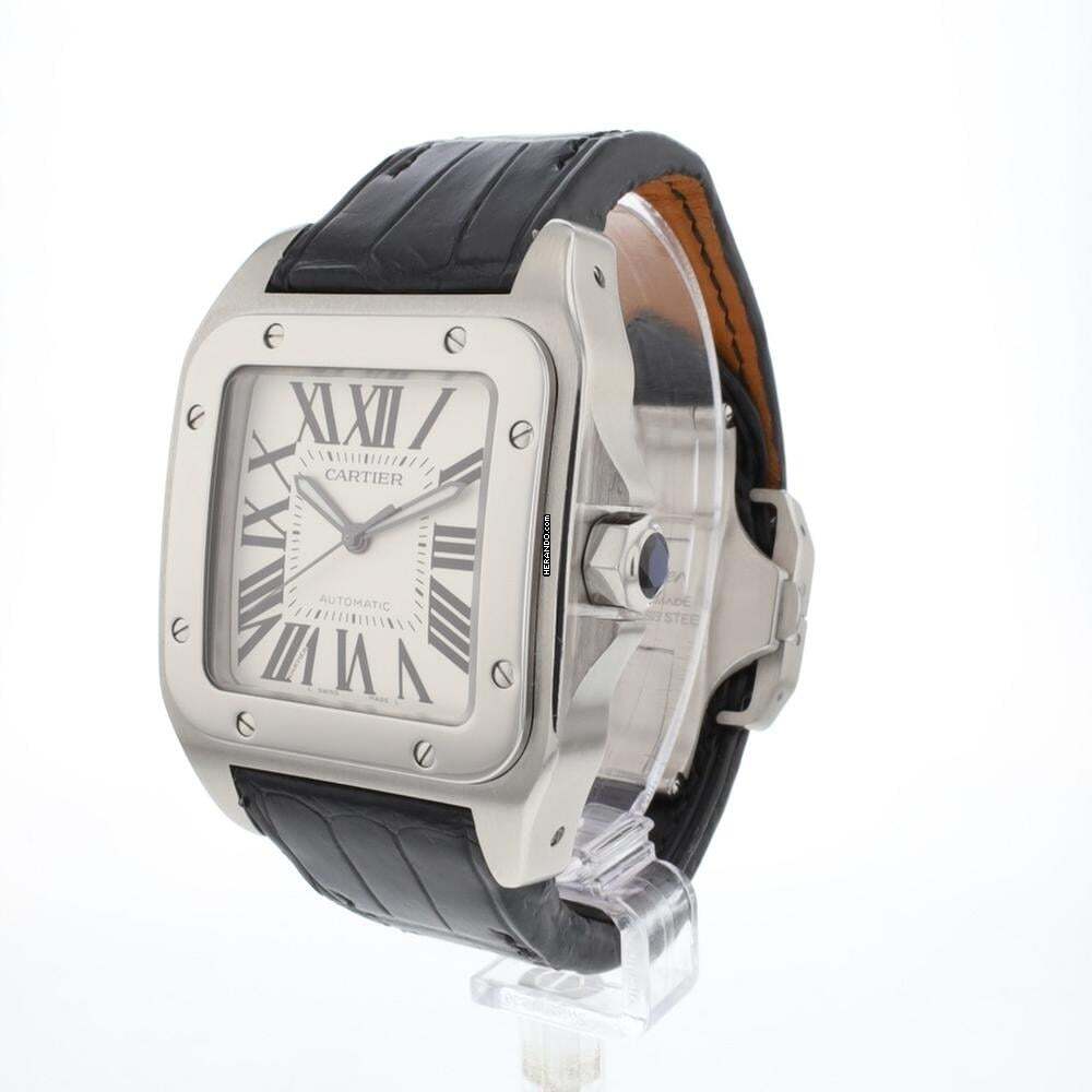  Cartier Santos 100 XL ze stali