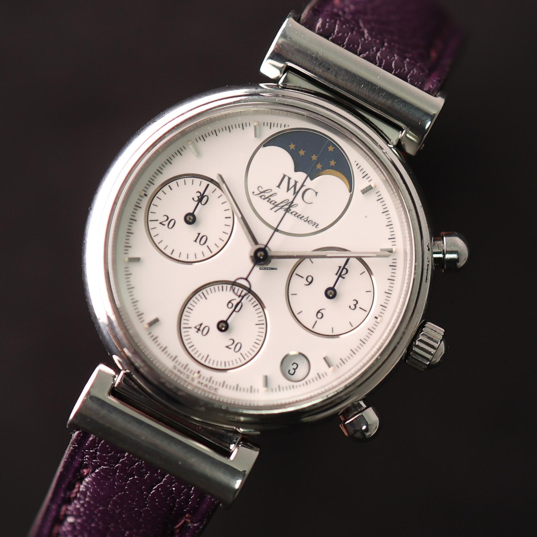 Thumbnail von IWC Da Vinci Kadın Kronograf Ay Fazı Kronografı