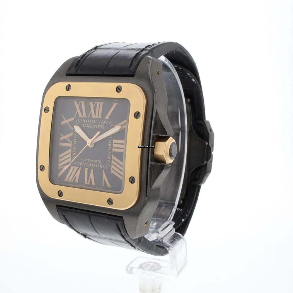Thumbnail von Cartier Santos 100 XL Blacksteel PVD Rose Gold