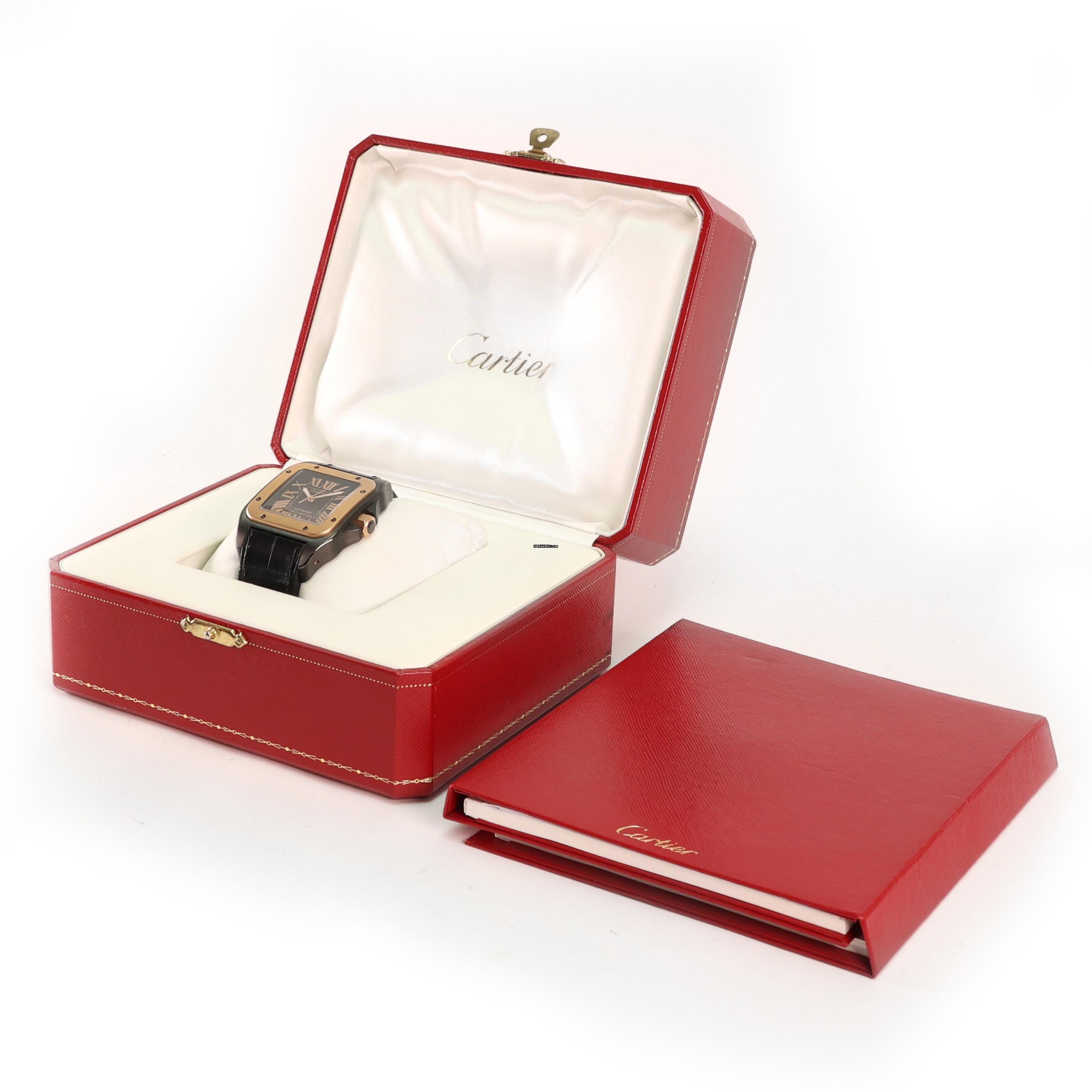 Thumbnail von Cartier Santos 100 XL Blacksteel PVD Rose Gold