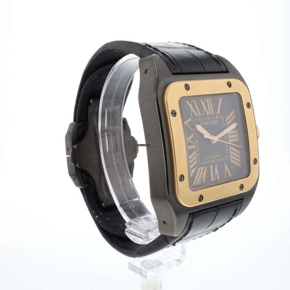 Thumbnail von Cartier Santos 100 XL Blacksteel PVD Rose Gold