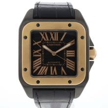 Thumbnail von Cartier Santos 100 XL Siyah Çelik PVD Rose Altın