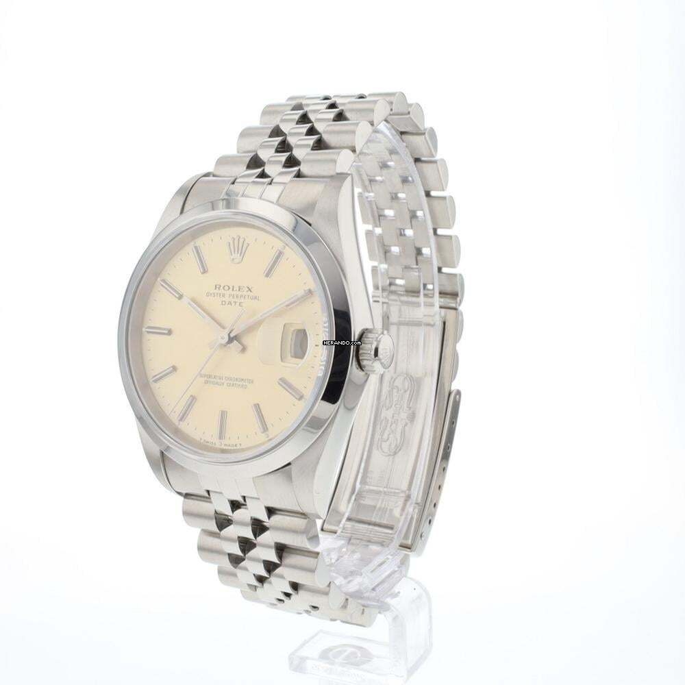 Thumbnail von Rolex Oyster Perpetual Date 34 Silver Dial