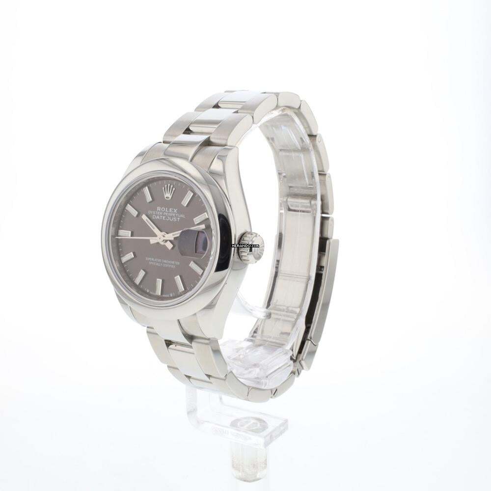 Thumbnail von Rolex Lady-Datejust 28 Steel Oyster Grey Dial