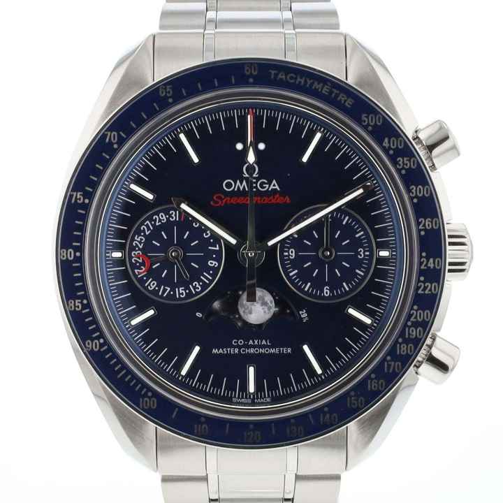 Omega Speedmaster Moonphase Co-Axial Phase de lune, cadran bleu