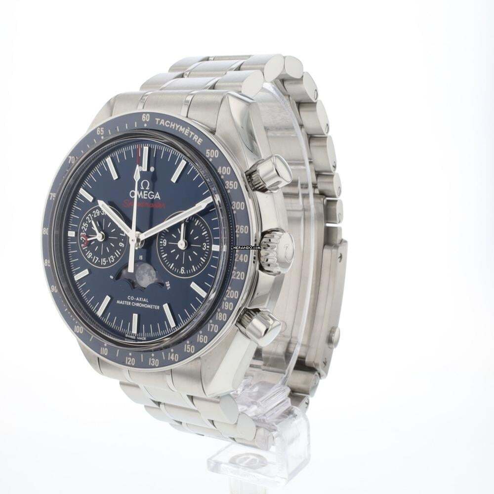 Thumbnail von Omega Speedmaster Moonphase Co-Axial Moonphase Blue Dial
