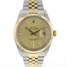 Thumbnail von Rolex Datejust 36 Jubilee Gold/Steel Champagne Dial