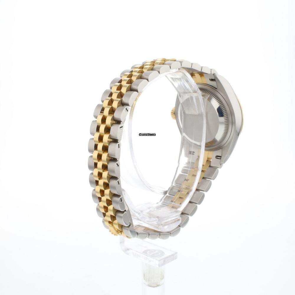 Thumbnail von Rolex Lady-Datejust 28 Steel/Gold Jubilee Silver Diamond Dial