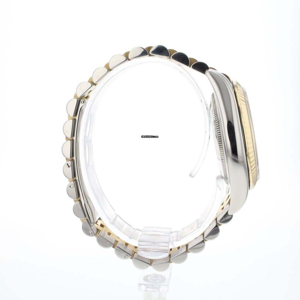 Thumbnail von Rolex Datejust 36 Steel/Gold Champagne Roman Dial