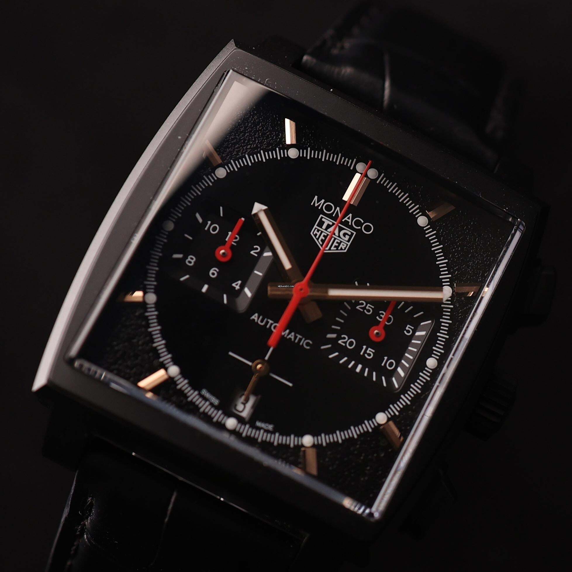 Thumbnail von TAG Heuer Monaco Chronograph Dark Lord CBL2180