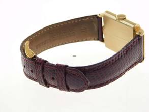 Thumbnail von Vacheron Constantin Tank Vintage Tank 18-karatowe żółte złoto RARE kaliber V 458 ręczny naciąg 25 x 35 mm niepolerowany oryginalny stan Rzadki C 458