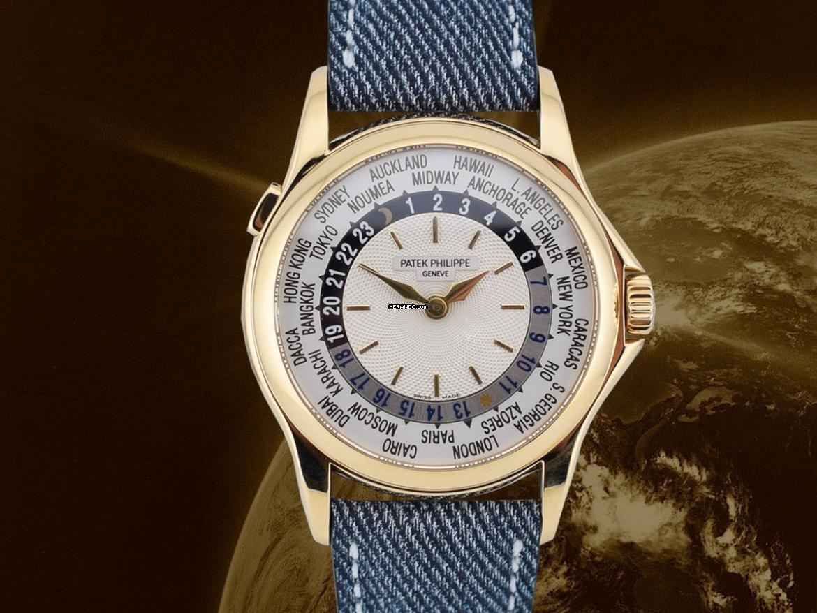 Thumbnail von Patek Philippe World Time Komplikationen 5110j-001 Weltzeit Vollständiges Set Wie neu