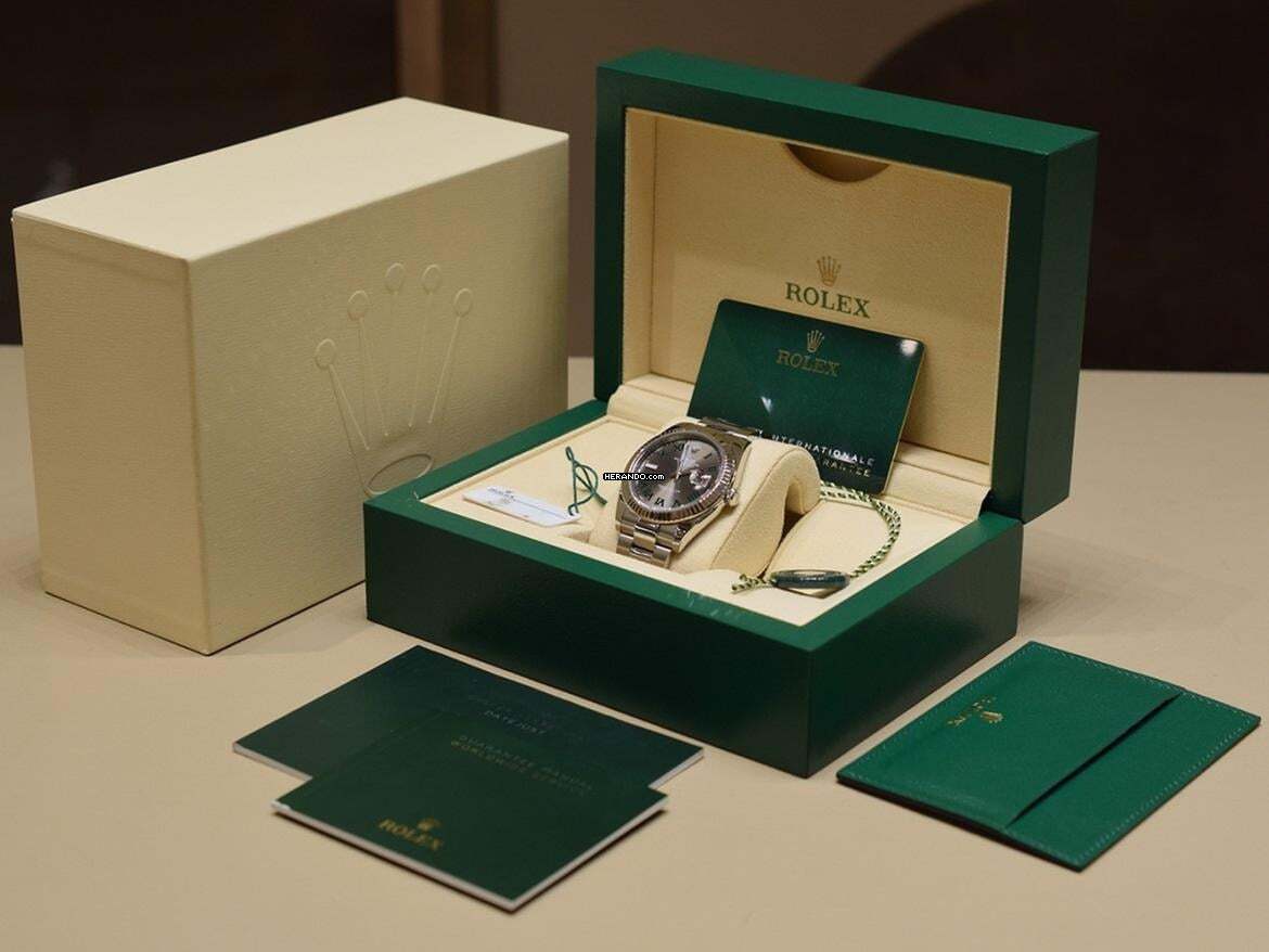 Thumbnail von Rolex Datejust 41 Ii 41mm 126334 Wimbledon Like New 2021