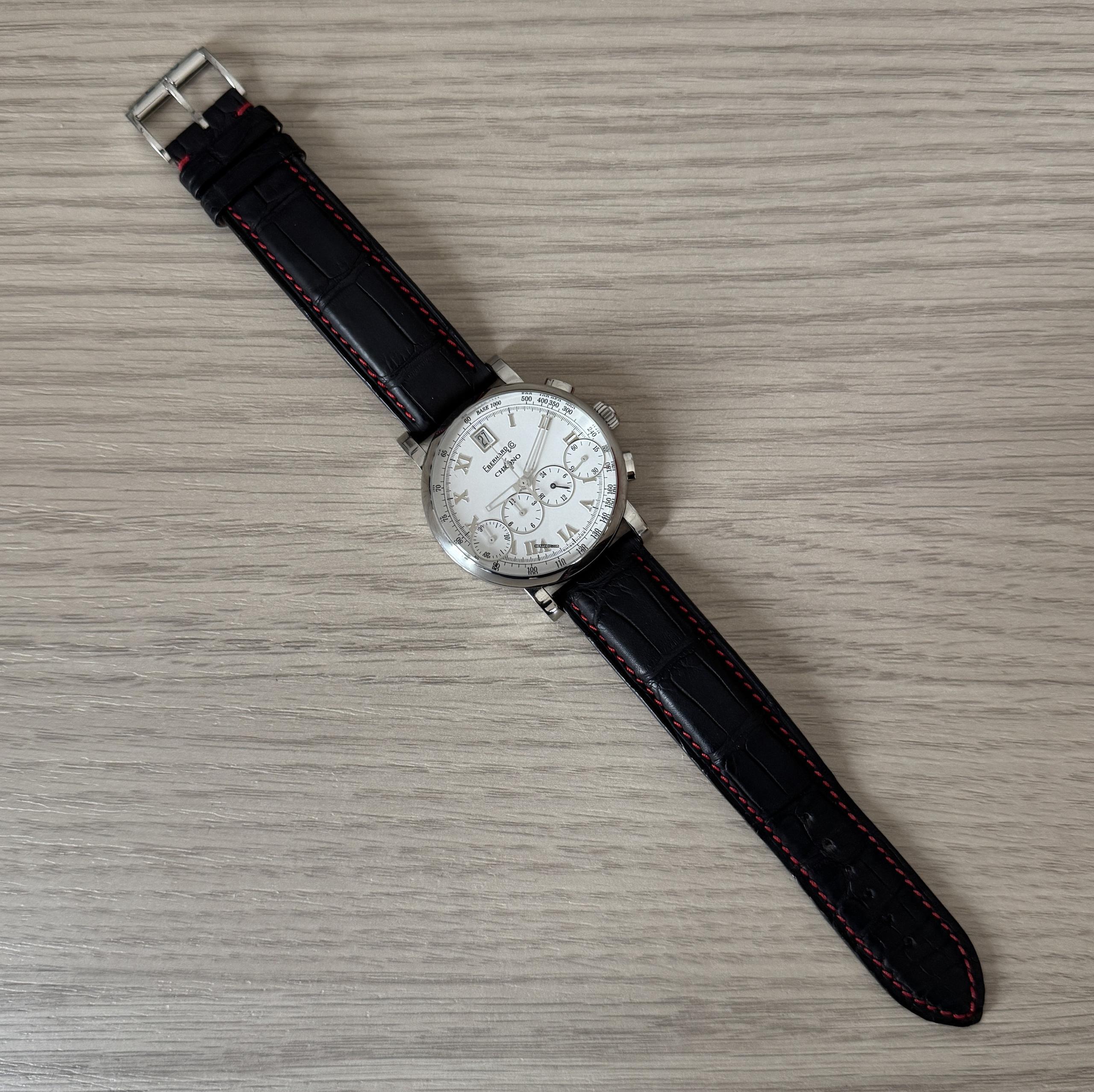 Thumbnail von Eberhard & Co. Chrono 4 31042 Bellissimo white dial Full Set