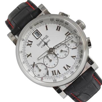  Eberhard & Co. Chrono 4 31042 Bellissimo white dial Full Set 