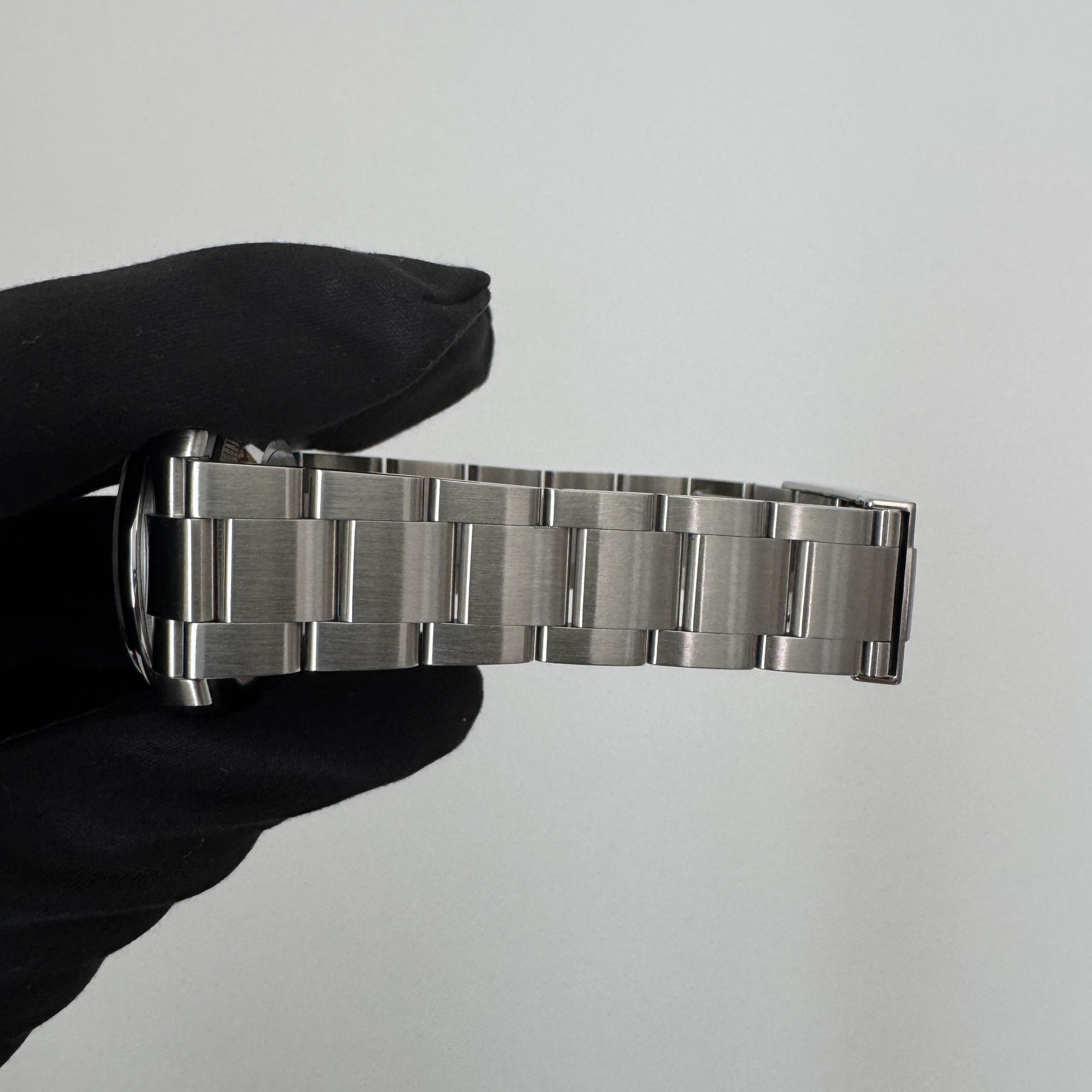 Thumbnail von Rolex Air King 114200 Oyster Perpetual 34MM Soleil Silver SuperLuminova Zifferblatt