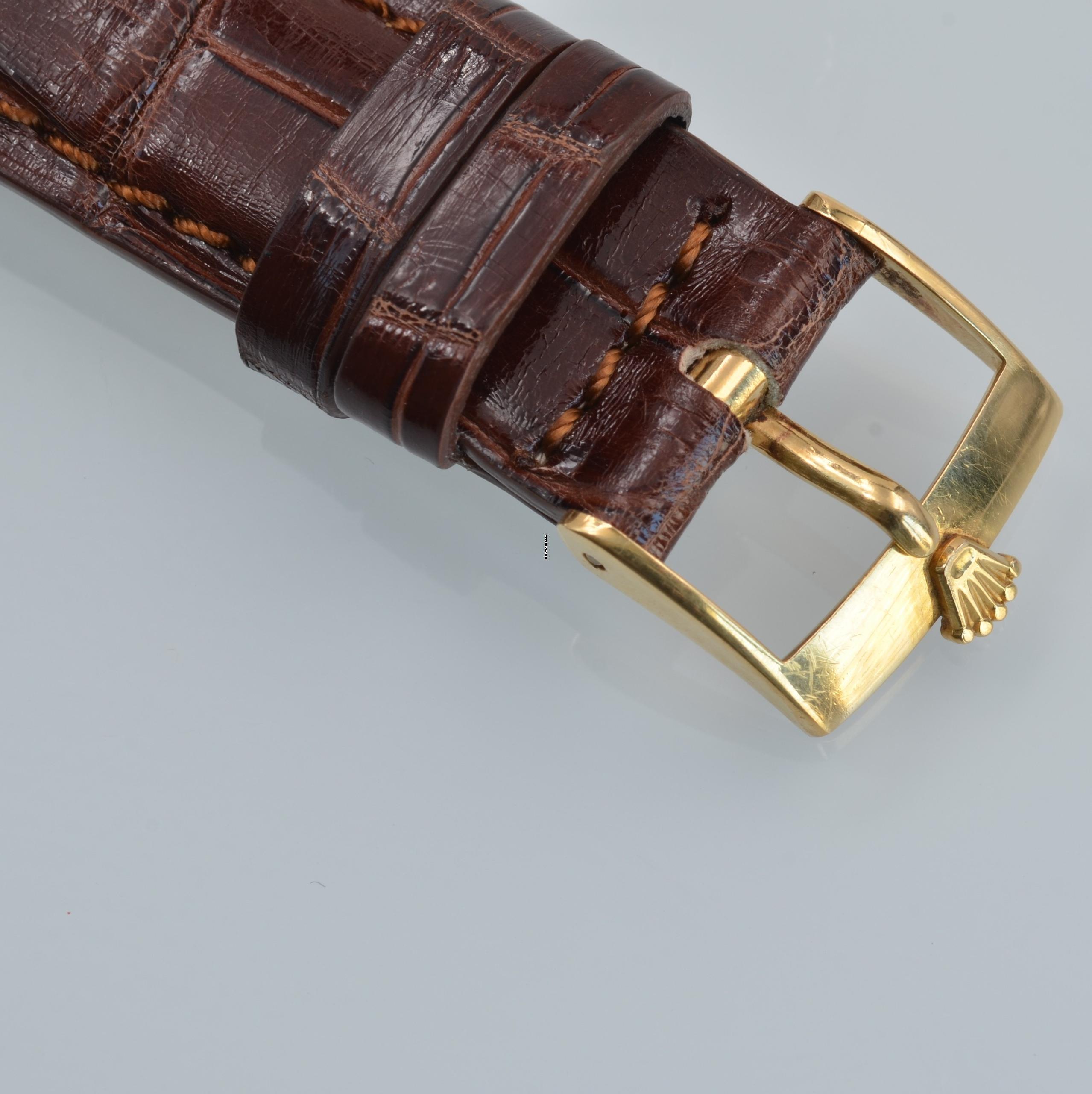 Thumbnail von Rolex Datejust 36 1607 Soleil silver dial yellow gold 18KT