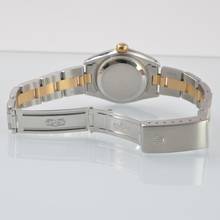 Thumbnail von Rolex Lady-Datejust 69173 Ladies 26MM Soleil blue diamond’s indexes dial Full Set