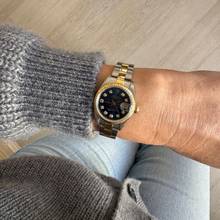 Thumbnail von Rolex Lady-Datejust 69173 Ladies 26MM Soleil blue diamond’s indexes dial Full Set