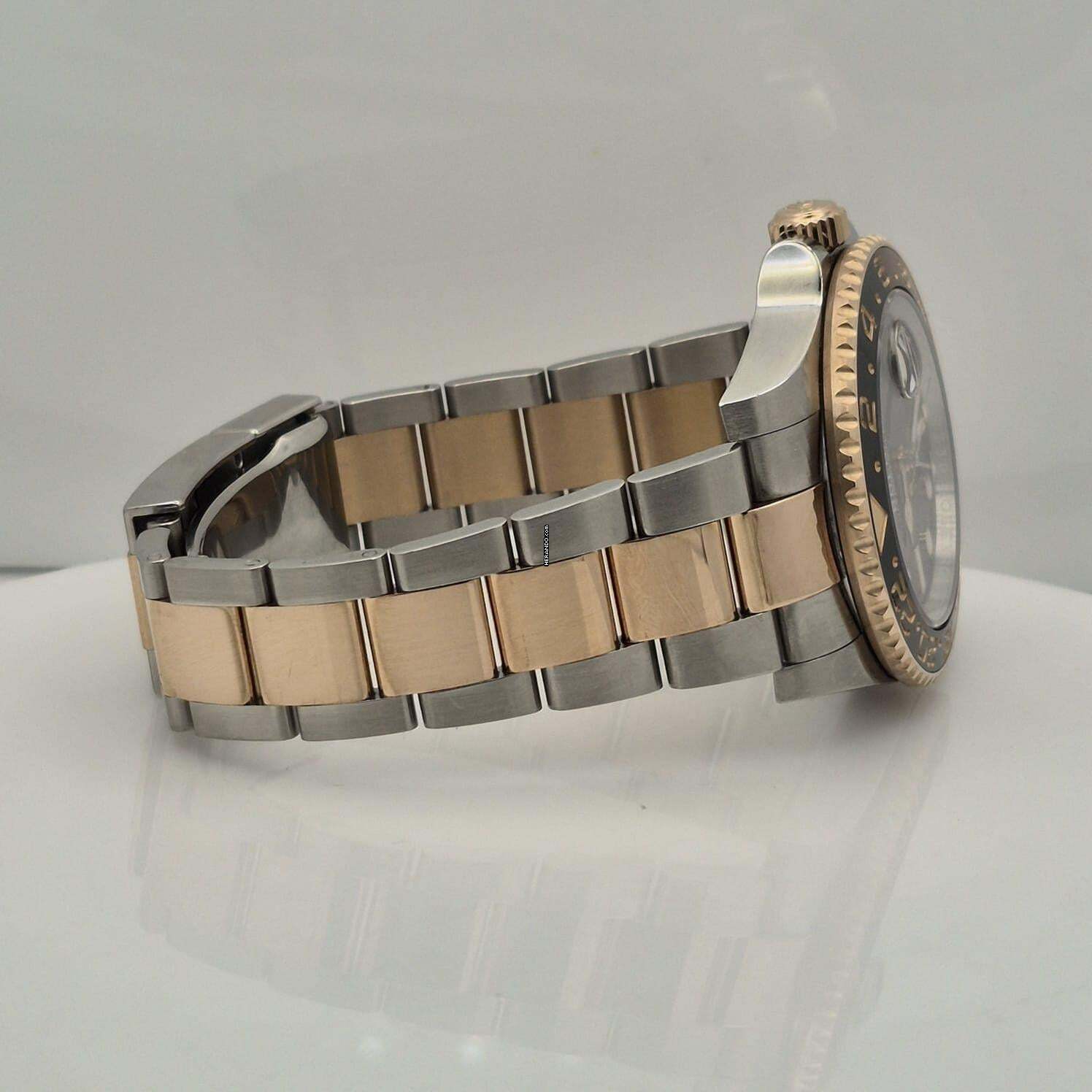 Thumbnail von Rolex GMT-Master II Rootbeer Roségold & Stahl 40mm Automatik Komplett