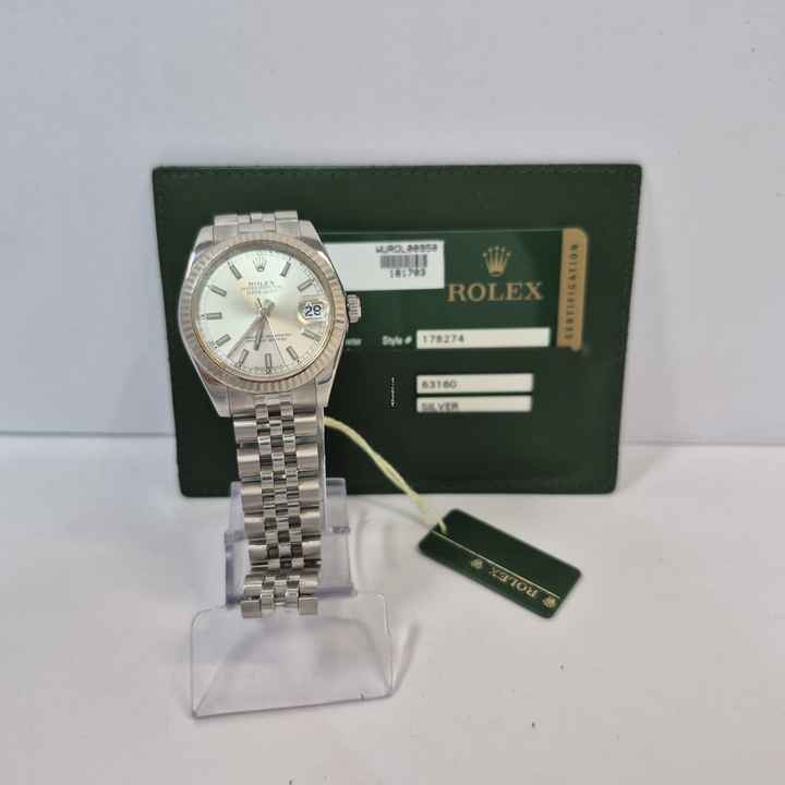 Rolex Datejust 31 31mm Beyaz Altın ve Çelik Jubilee Otomatik Tam